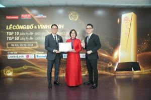 GENERALI VIỆT NAM ĐƯỢC VINH DANH TOP 10 SẢN PHẨM – DỊCH VỤ TIN DÙNG VIỆT NAM 2024 VỚI VITA – SỨC KHỎE VÀNG