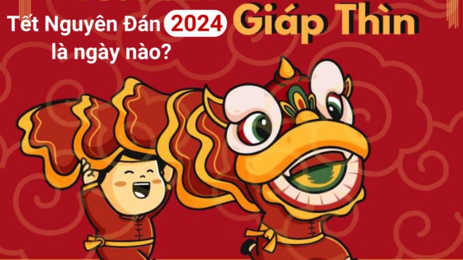 Tết Nguyên đán 2024 vào ngày nào dương lịch, được nghỉ mấy ngày?